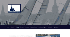 Desktop Screenshot of annapolisrigging.com
